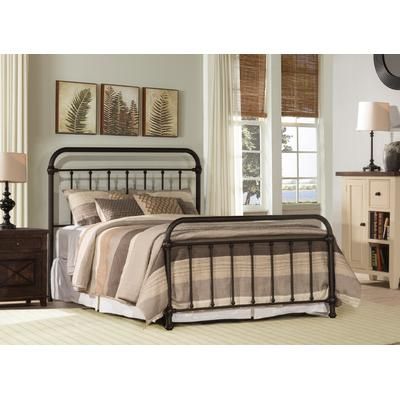 Hillsdale Furniture Kirkland Metal Twin Bed, Dark Bronze - 1863BTWR