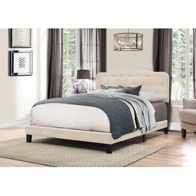 Hillsdale Furniture Nicole Queen Upholstered Bed, Linen - 2010-502