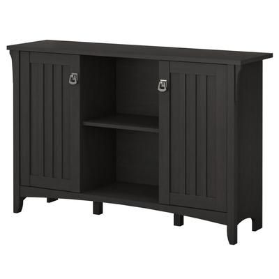 Salinas 2 Door Storage in Vintage Black - Bush Furniture SAS147VB-03