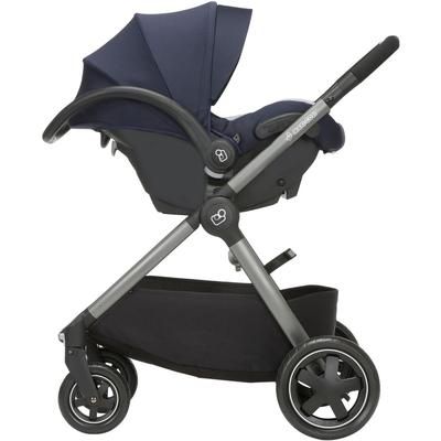 Maxi-Cosi Adorra Travel System - Charcoal/Brilliant Blue