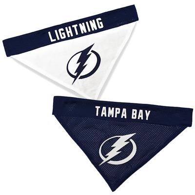 Tampa Bay Lightning Reversible Dog Bandana, Small/Medium, Multi-Color