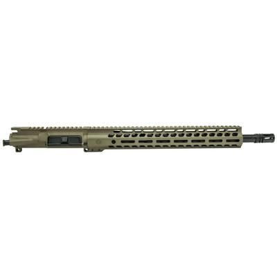 Ghost Firearms Elite Complete Upper Receiver 7.62x39 16in Carbine Length 4150 Light HBAR Barrel 1-10 Twist 14in M-LOK Free Float Hand Guard A2 Flash