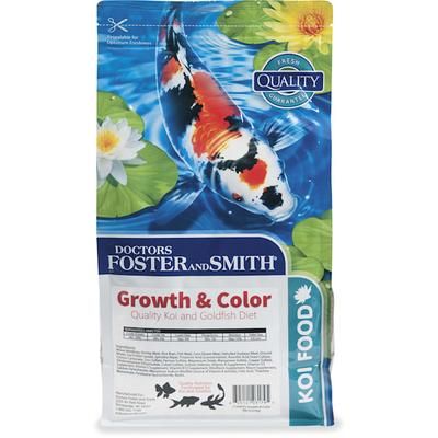 Growth & Color Quality Koi and Goldfish Food, 5 lbs.