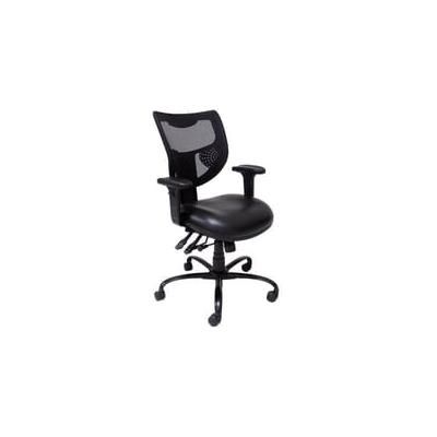 Antimicrobial Vinyl 24/7 400 lb. Cap. Multi-Shift Chair w/Mesh Backrest