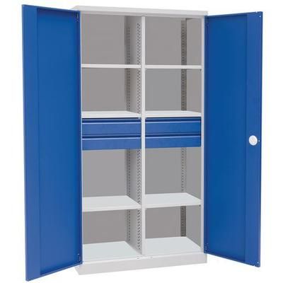 armoire haute magic 4 tiroirs 109 mm - manutan expert