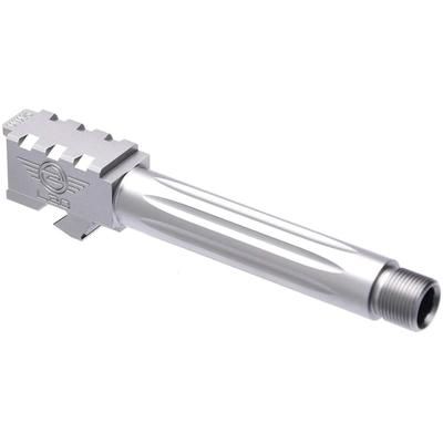 L2D Combat Precision Match Fluted/Threaded Barrel Glock 17 Stainless LD-BBL-PM-17-FT-SS