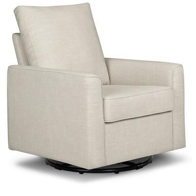 Million Dollar Baby Alden Swivel Glider - Wheat Linen