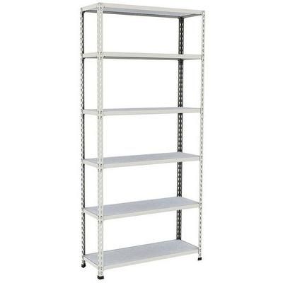rayonnage d'archives rapid 2 1980x915x305 6 tab metal gris