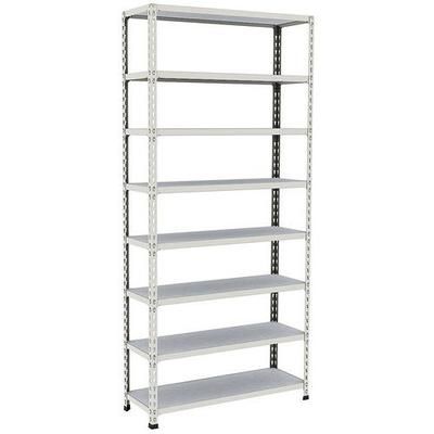 rayonnage d'archives rapid 2 1980x915x305 8 tab metal gris