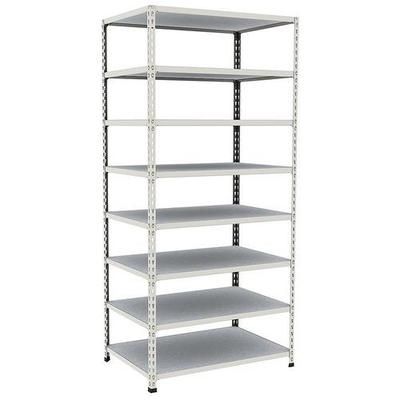 rayonnage d'archives rapid 2 1980x915x610 8 tab metal gris
