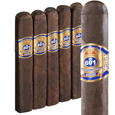 601 Blue Label Box-Pressed Toro Maduro - Box of 20
