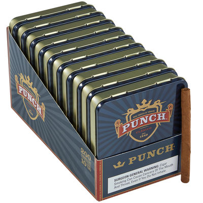 Punch Clasico Cigarillos EMS Cigarillo 200 Count - Box of 200
