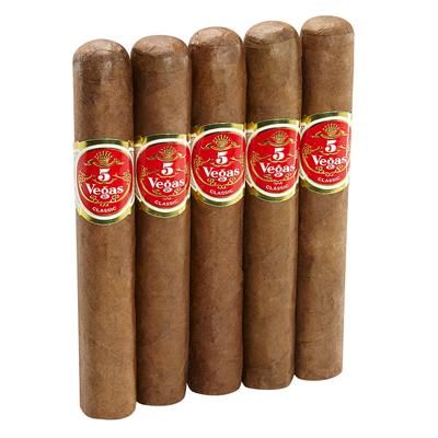 5 Vegas Classic Robusto Sumatra - Pack of 5
