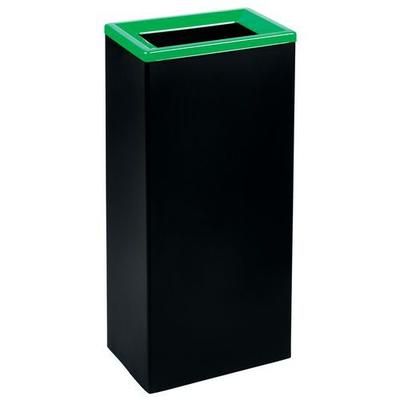 Poubelle Tri Selectif Noir/vert 42l - Medial