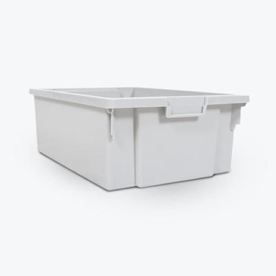 MBS-BIN-4L - Stackable Storage Bins ( 4 Large ) - Luxor MBS-BIN-4L