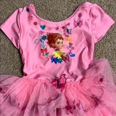 Disney One Pieces | Fancy Nancy Body Suite With Tutu Skirt | Color: Pink | Size: 3