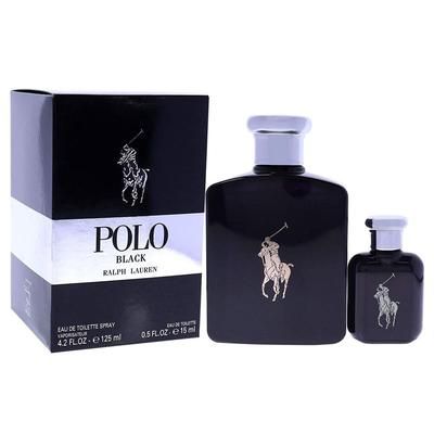 Polo Black for Men 2 Piece Set Standard Eau De Toilette for Men