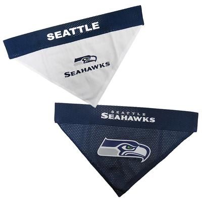 Pets First NFL NFC Reversible Bandana For Dogs, Large/X-Large, Seattle Seahawks