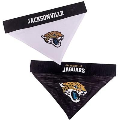 Pets First NFL AFC Reversible Bandana For Dogs, Large/X-Large, Jacksonville Jaguars