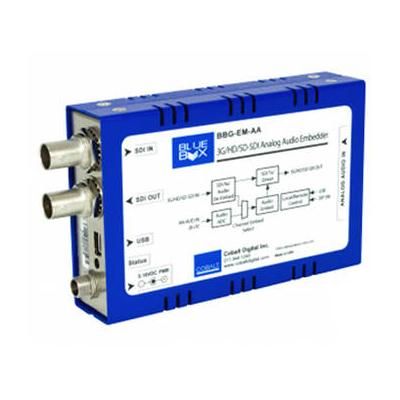 Cobalt BBG-EM-AA BlueBox 3G/HD/SD-SDI 8-Channel Analog Audio Embedder BBG-EM-AA