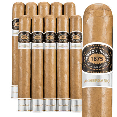 Romeo y Julieta Aniversario Toro Connecticut - Pack of 10