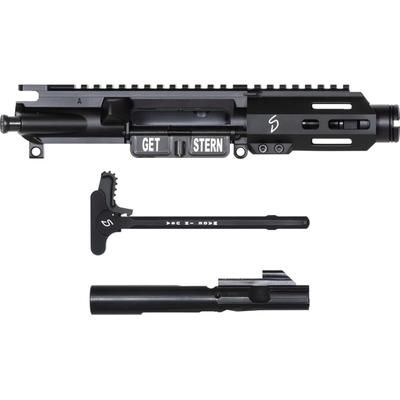 Stern Defense SD 4in Mod4 M-Lok 4in Barrel 9mm Black Complete Upper Receiver Black SDINBRLKK