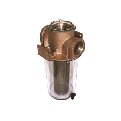 GROCO Series 1" Raw Water Strainer w/Stainless Steel Basket ARG-1000 ARG-1000-S