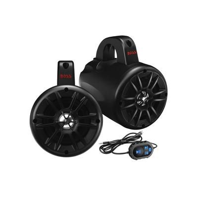 Boss Audio 4" 2-Way Amplified Roll Cage/Waketower Speaker Pods w/Bluetooth Controller BM40AMPBT BM40AMPBT