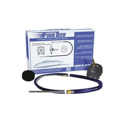 Uflex USA 17' Mach Rotary Steering System w/Helm Bezel & Cable Fourtech FOURTECH17