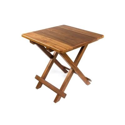 Whitecap Solid Top Fold Away Table Teak 60031