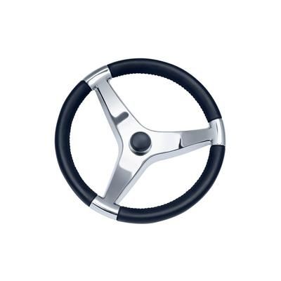 Schmitt & Ongaro Marine Evo Pro 316 Cast Stainless Steel Steering Wheel - 13.5"Diameter 7241321FG
