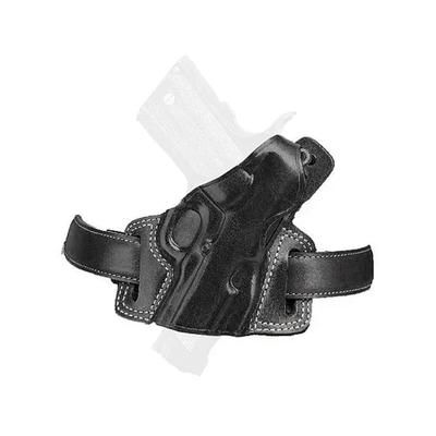 Galco Silhouette High Ride Leather Holster Right Hand Black SIL104B