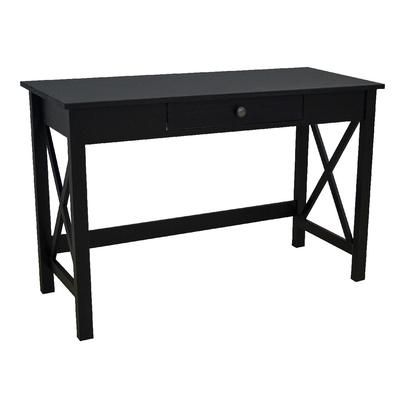 Davis Laptop Desk in Black - Linon DV69BLK01U