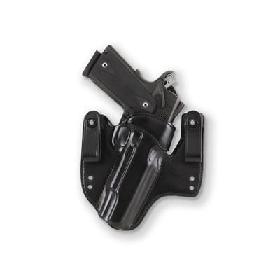 Galco V-Hawk IWB Leather Holster S&W M&P Black Right HWK472B