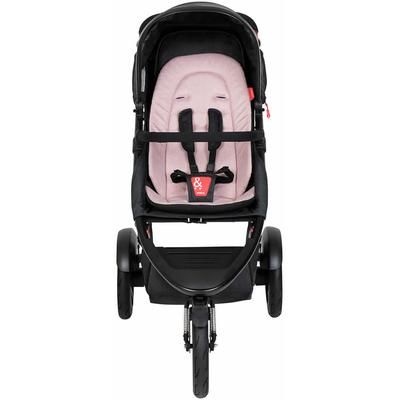 Phil & Teds Dash Stroller & Liner - Black/Blush