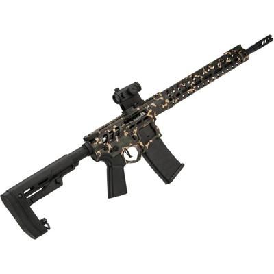 EMG Demolition Ranch UDR-15 AR15 Airsoft AEG Training Rifle by F-1 Firearms Standard Camo Large AEG-F1-UDR-STND