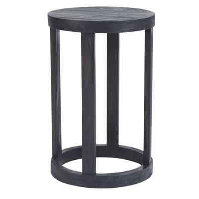 Brie Chairside Table in Dark Gray - Progressive Furniture A205-68