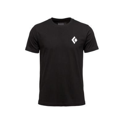 Black Diamond Equipment For Alpinist Short Sleeve T-Shirt - Men's Black Extra Large APYL4X015XLG1