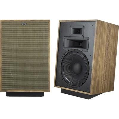 Klipsch Heresy IV Walnut matched pair bundle floor-standing speakers