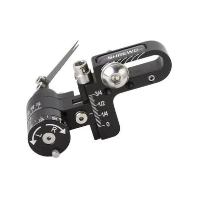 Shrewd Remedy Arrow Rest .008 Narrow Blade LH Black SMARREMEDYLH008N