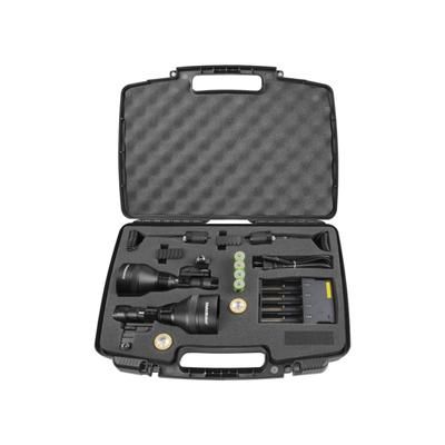 NightSnipe Class-3 Double Trouble NS750 Dimmable Hunting Light Red 2 Green White Beam C3A-750D-RRGW-8865