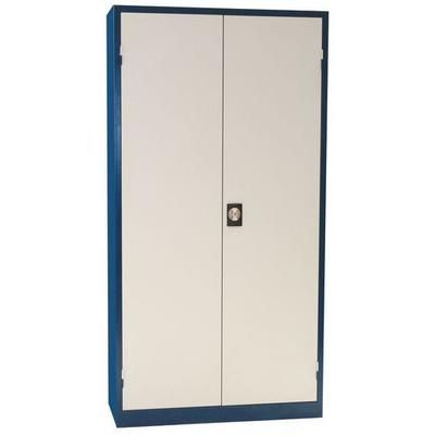 armoire pour bac à bec l100 p45 h195cm ral 5009/7035