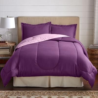 BH Studio Reversible Comforter by BH Studio in Plum Dusty Lavender (Size FULL)
