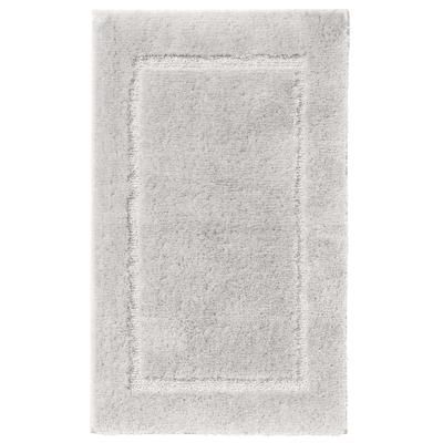 Wide Width BH Studio Luxe Bath Rugs by BrylaneHome in Gray (Size 20" W 34" L) Bath Mat