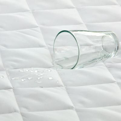 Bed Tite™ Aquaguard Waterproof Mattress Pad by BrylaneHome in White (Size QUEEN)
