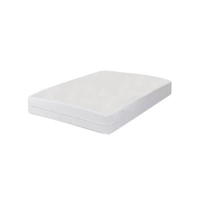 Dust Buster Allergy Relief Breathable Mattress Protector with Stain Release by Levinsohn Textiles in White (Size QUEEN)