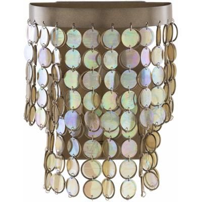 Melvin 8"L x 5"W x 10"H Traditional Antique Brass/Brass/Metallic - Brass Wall Sconce - Boutique Rugs
