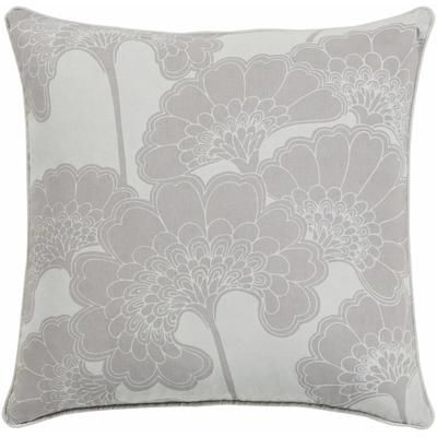 Cookley 13"L x 20"W Cottage Medium Gray Lumbar Pillow - Boutique Rugs