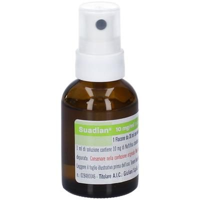 Suadian 1% Naftifina cloridrato Flacone con nebulizzatore 30 ml Spray
