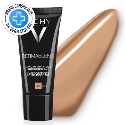 Vichy Dermablend Fondotinta Correttore Fluido 16h tonalità 45 - 30 ml